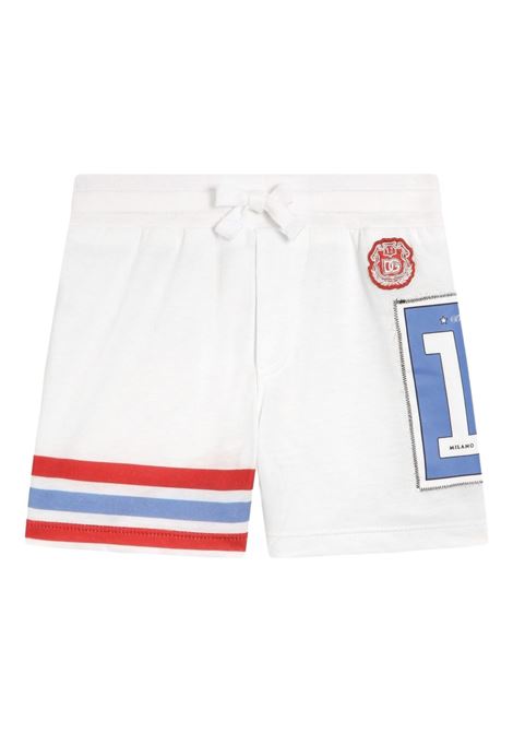 Shorts con dettaglio a righe DOLCE & GABBANA KIDS | L1JQXG II7JVHA5YD